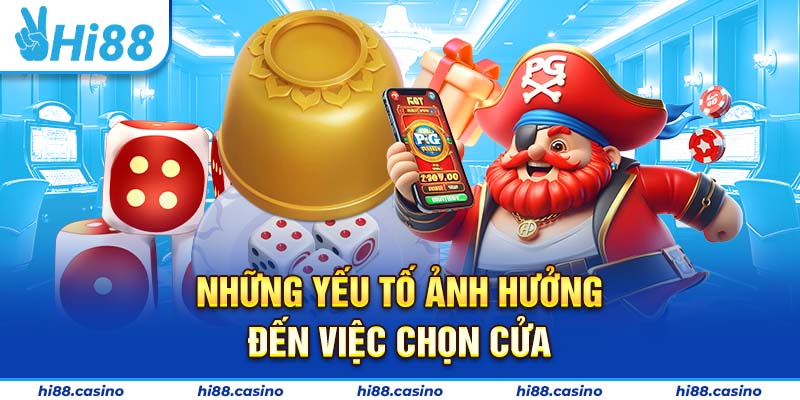 Những yếu tố ảnh hưởng đến việc chọn cửa